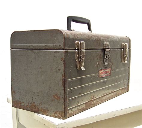 old metal tool boxes|vintage metal tool boxes.